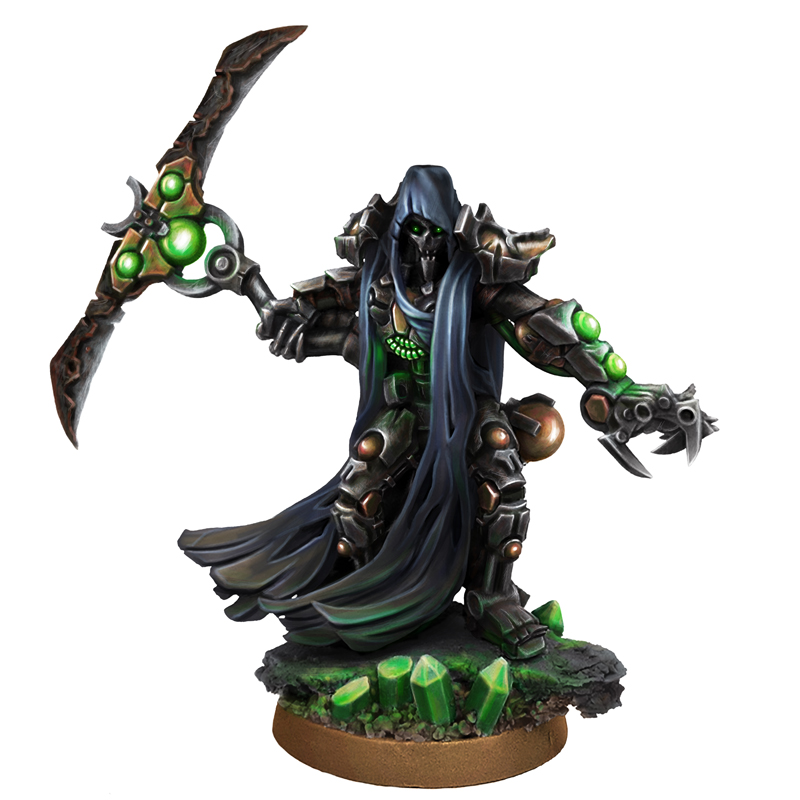 Wargame Exclusive space Skull skull NECROCYBORG GRIM REAPER