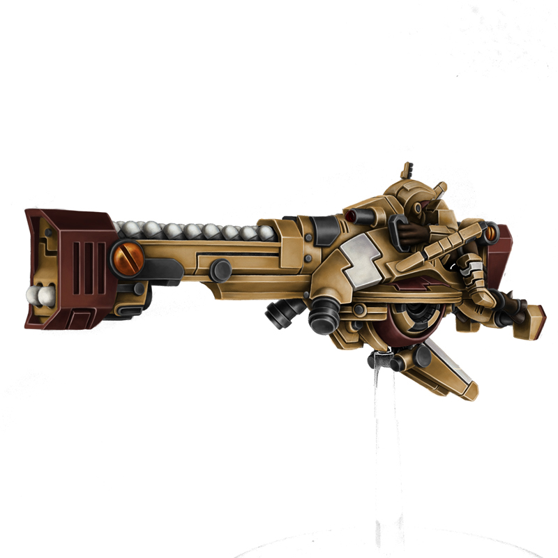 Wargame Exclusive Titanium Empire CANDIRU MISSILE SKIMMER