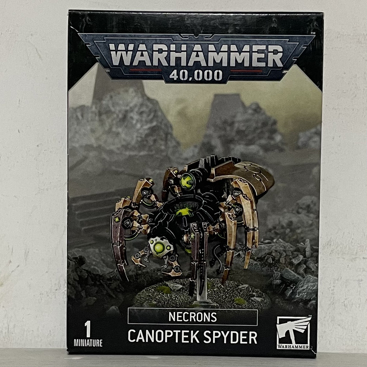 Combat Hammer 40k space Skull and skull Necrons Canoptek Spyder Spider