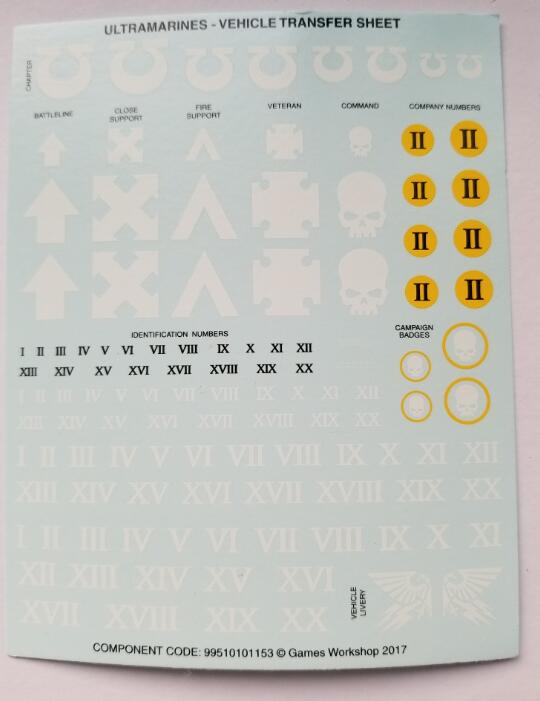 Combat Hammer 40k Water Patch Stickers GW Interstellar Warriors Ultimate Combat Mission U Regiment Carrier