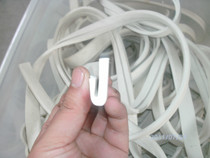  V-type rubber sealing strip silicone rubber cushion V-type sealing ring V-type sealing strip acid-resistant vibrating screen accessories