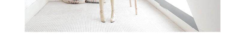 Сапоги 2023秋冬新款高跟骑士靴甜美粗跟过膝靴防水台高筒靴女超长筒靴子 Hung on the Yun