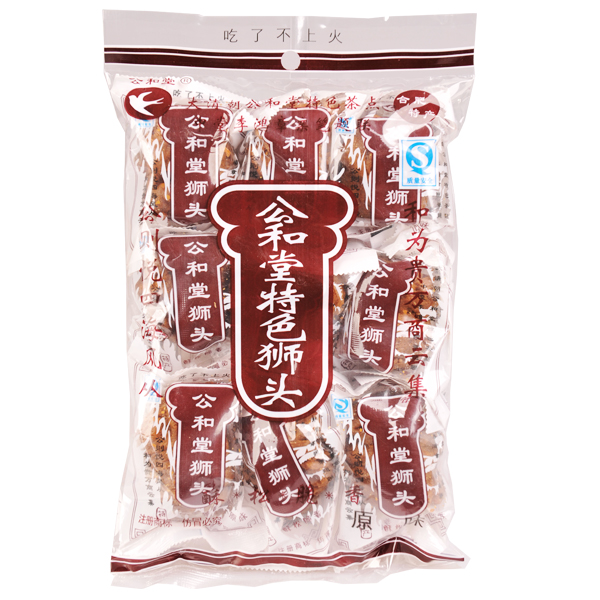 Anhui specialty Hefei Gonghetang lion head Chinese time-honored traditional pastry crispy 240g pat 8 - Taobao