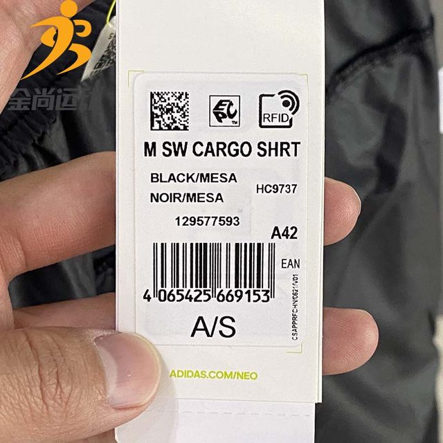 Adidas ໂສ້ງຂາສັ້ນຜູ້ຊາຍ 2022 summer new workwear pants sports running fitness breathable pants HC9737