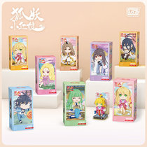 LOZ Lizhi fox selfie small red lady MINI small grain mini square head toy building toy assembled paparazzi model 10