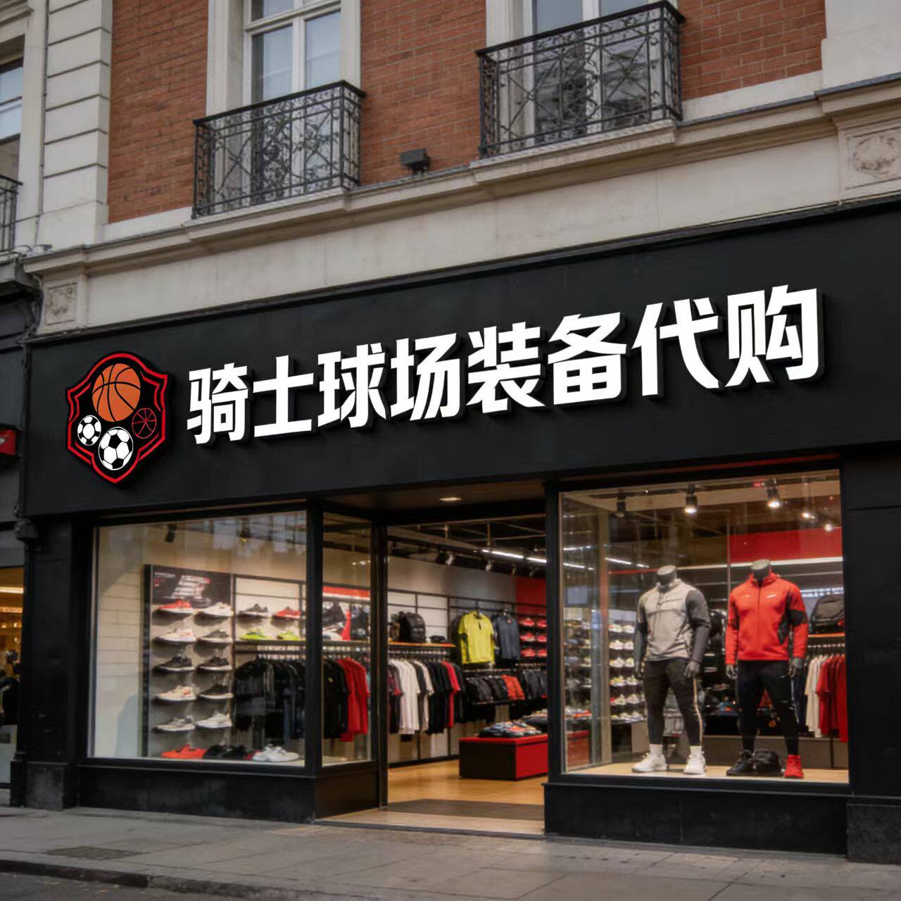骑士球场装备专店