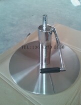 Barber chair oil pump Disc stainless steel basin Barber chair accessories Barber chair Hair chair base Hydraulic lift pump