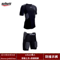 Rugby anti-collision clothing anti-collision shorts schutt adult wear anti-collision jacket anti-collision top anti-collision shorts