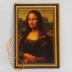 Nụ cười của Mona Lisa Cá tính sáng tạo Túi hộ chiếu cổ điển Lady Card ID Túi thông tin xác thực