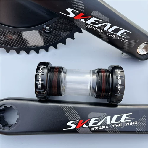 Пустотелая велосипедная система шатунов с коробкой передач, велосипед