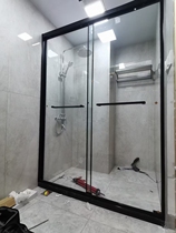 Shanghai Fengxian shower room straight-angled diamond shower room arc-shaped shower room free measurement and installation