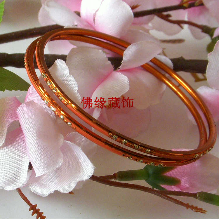 Handmade Gốc Ấn Độ Belly Dance Tây Tạng Bạc Đồng Bảy Sao Vòng Đeo Tay Tốt Multi-Vòng Tròn Vòng Đeo Tay Bracelet Bohemian Nổi Tiếng Gió