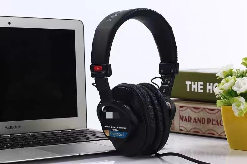 DIY 7506 Headphones Mdr-7506 Professional Monitoring Over-Ear Fully Enclosed Recording Studio Music Production Hifi