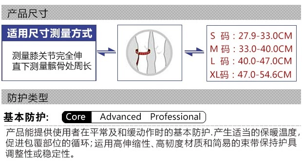 Kneepad set cầu lông bóng rổ LP641 quần vợt thể thao leo núi thể thao khớp gối phần thoáng khí để giữ ấm - Dụng cụ thể thao