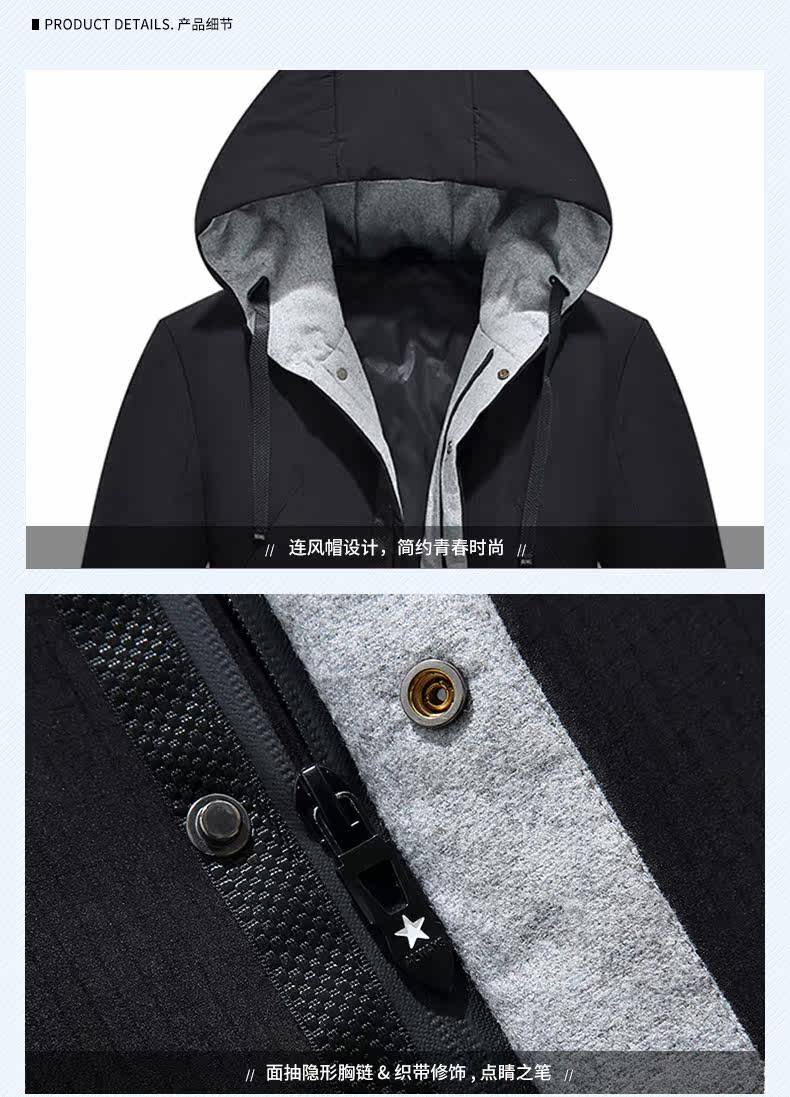 Blouson homme PLAYBOY     en Polyester - Ref 3121529 Image 31