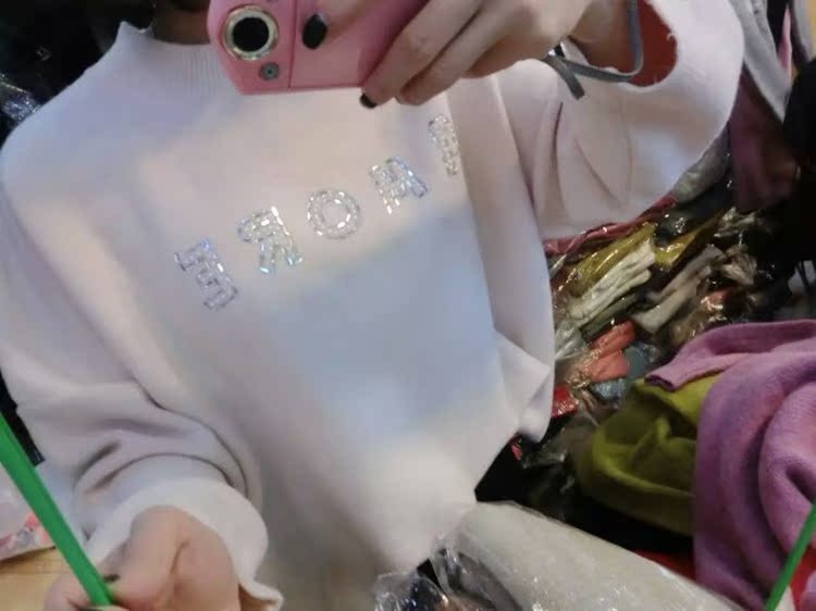 Jc Crew韩国正品15冬新款毛衣羊绒字母amore宽松韩范短款女毛衫 秋冬特卖 韩国 羊绒 宽松 正品 毛衣途虎网