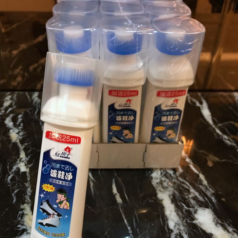 Red House Wave Shoes Net Wash Shoes Music Sneakers Travel Shoes Special Effects Cleanser Whitening Decontamination Foam Shoeshoe Deity