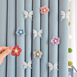 Creative Curtain Decoration Accessories, Small Ornaments, Flower and Butterfly Pins, Decorative Buckles, Clothing, Bags, Home Decorations, Embellishments