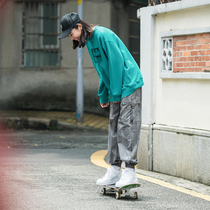 Jenny NASA neutral Japanese multi-pocket drawstring overalls womens casual loose spring and summer thin casual pants