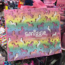 Australian Smiggle's start-up season unicorns for male and female students can carry back shopping bags