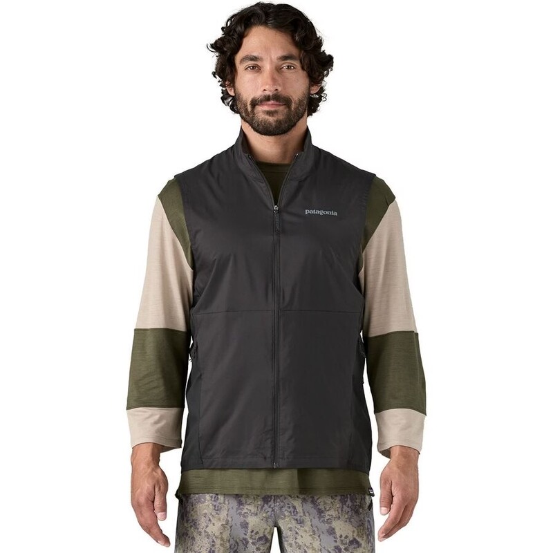 25 Genuine Patagonia Men's Trail Craft Waterproof Ultra-Light Trail Running Packable Vests 23840