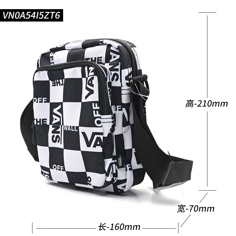 VANS Vans, шахмат для мужчин и женщин, сумка через плечо, маленькая сумка, для любимого