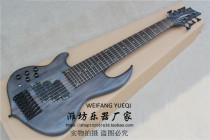 flyoung mongrel GUITARS eight-string left-hand electric bass with double iron core and matte black body