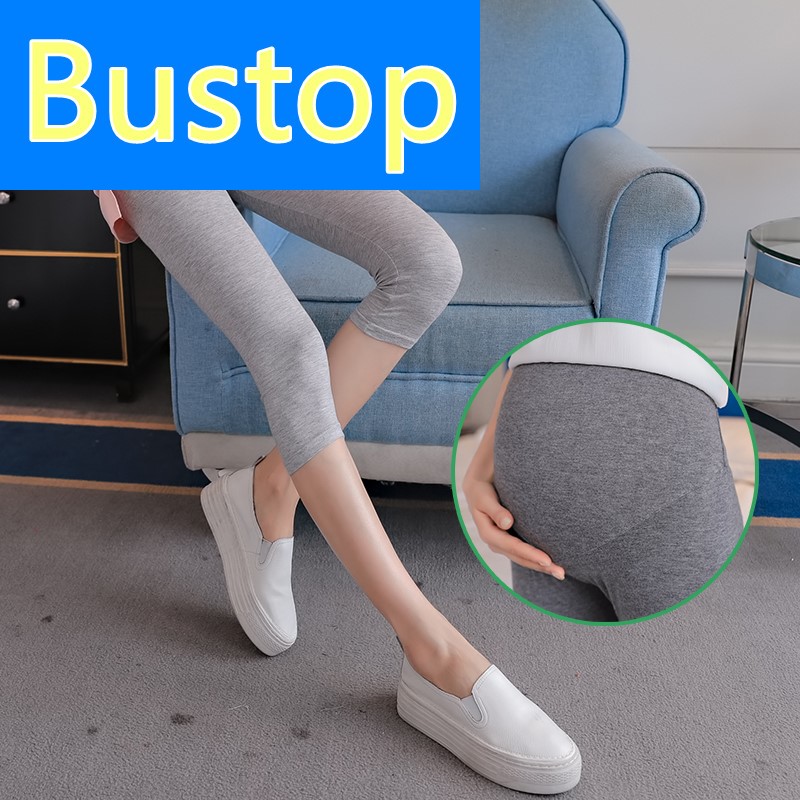 Pregnant woman Modale Seven pant pants with pant pants on the outside wearing women casual 100 hitch a summer dress slim fit pregnancy shorts