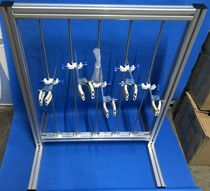 60*80 chromatography column shelf high strength aluminum alloy shelf medium pressure chromatography column shelf ion exchange column rack