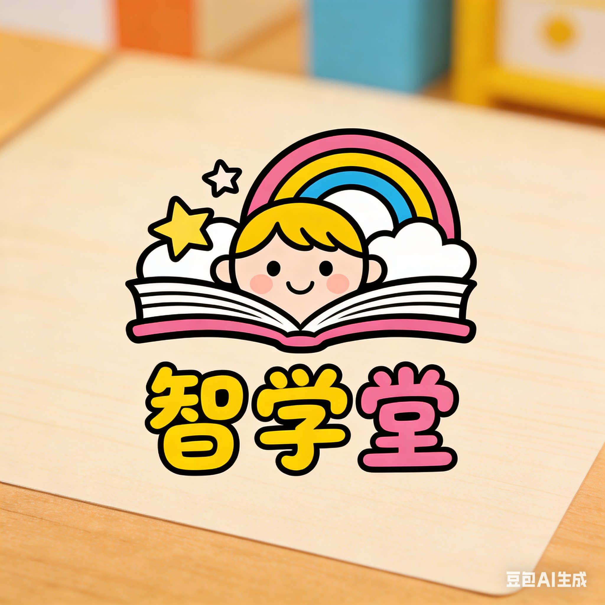 智学堂幼儿教育的LOGO