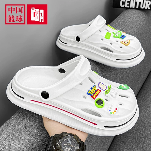 CBA Летние нескользящие туфли, спортивные тапочки, пляжные сандалии, популярно в интернете