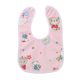 Newborn baby saliva towel newborn waterproof baby eating spit milk bib rice bag crystal velvet super soft washing bib