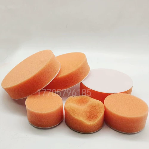 Поролоновый волнистый самоклеющийся вощеный ткань для полировки, 23456 дюймов