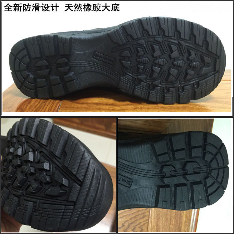 Boots militaires en cuir - amortissement - Ref 1398187 Image 18