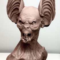 Ttdby Tomek Radziewicz works Dracula bust white model GK full sale