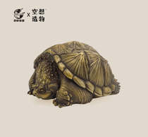 KXCY wide body fat brass turtle series utopian Animal Planet cooperative spot