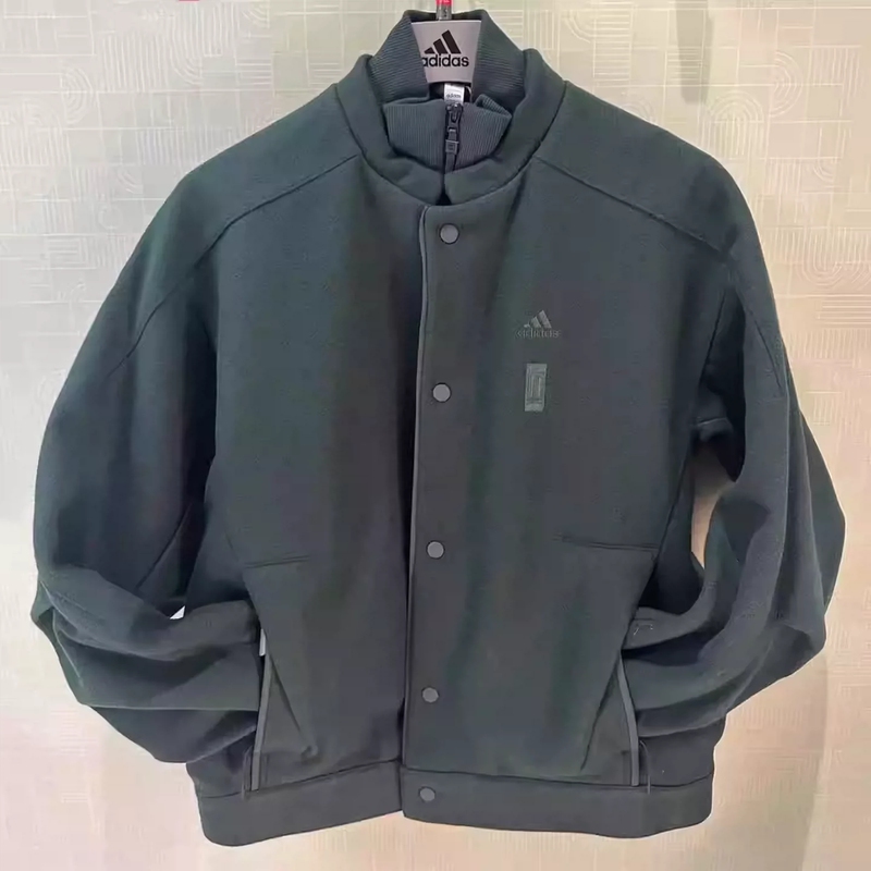 Adidas Wuji Series Men's Fleece-Lined Jacket Sports Casual Lapel Jacket Ix4286 Tag 1399