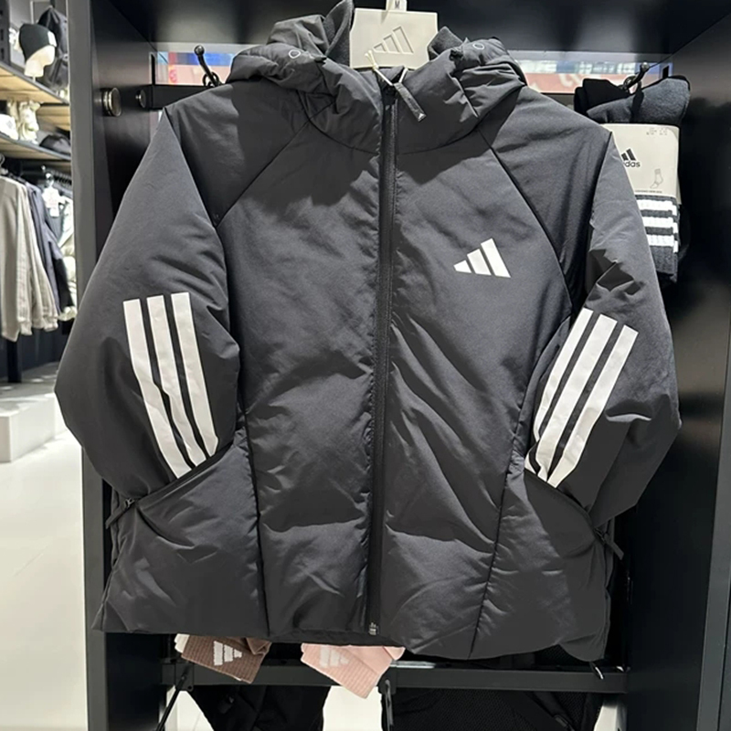 Adidas/Adidas Genuine Women's Sports and Leisure Hooded Warm down Jacket Jg3866 Tag 1599