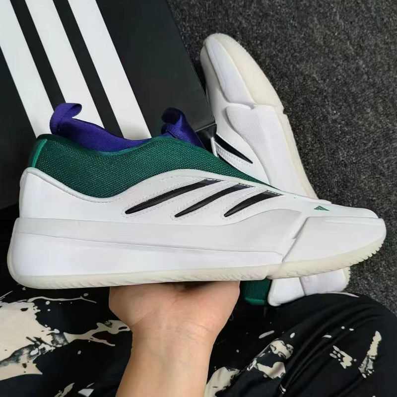 Adidas Dame9 Lebron James 9Th Generation Bucks Colorway Retro White Green Cream City Ig6603