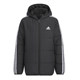 adidas Adidas ເສື້ອກັນຫນາວຜູ້ຊາຍ 3-stripe hooded cotton jacket IL6076