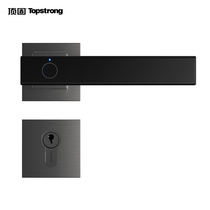 Top Solid Chamber Intelligent Lock Room Door Bedroom Wooden Door Fingerprint Lock Home Toilet Door Handle Mute Split Door Lock