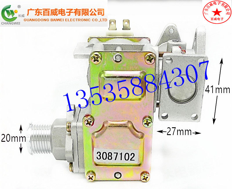 Badwei Steam Valve Assembly 24V Double Valve Belt Base Valve Accessories 3087102 3087101