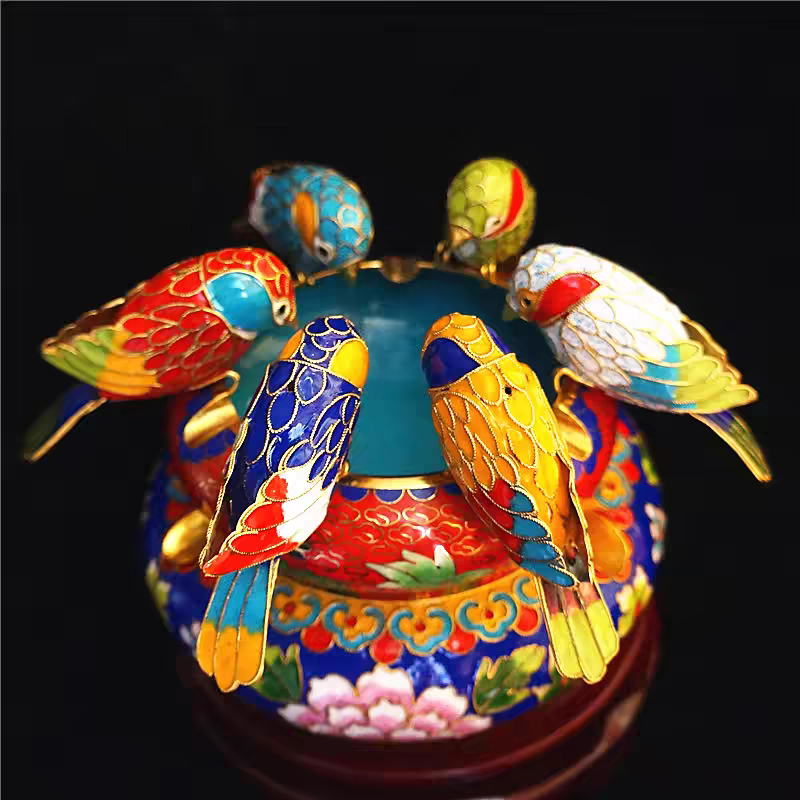 中国风手工艺品 景泰蓝的LOGO