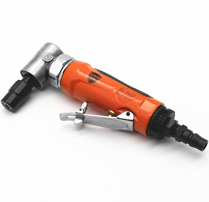 Jingnai shield 423 pneumatic 90 degree engraving mill Right angle air grinding elbow grinding machine Sanding machine Polishing machine