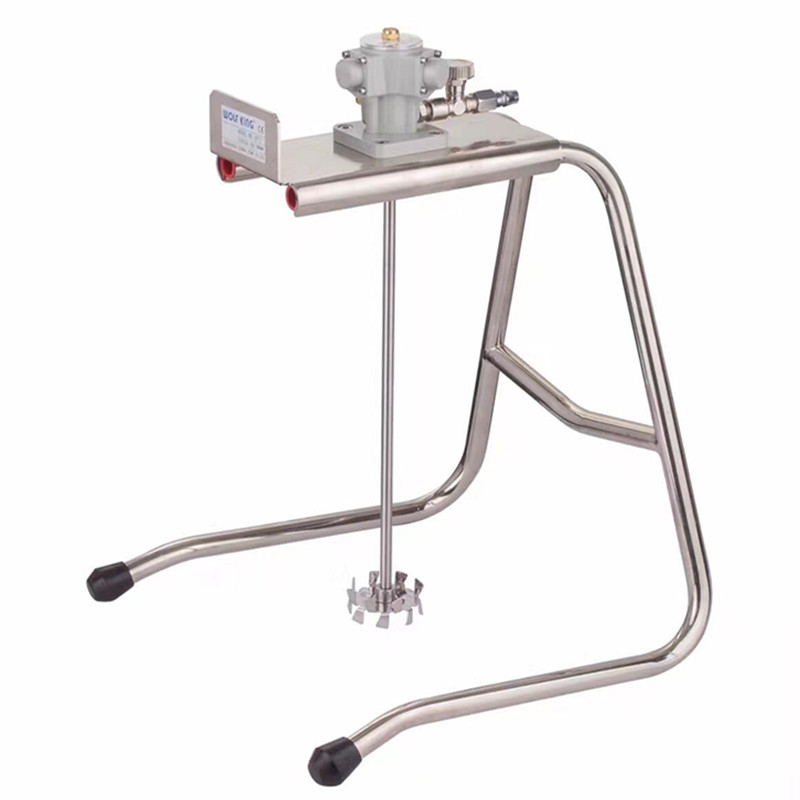 WOLFKING Wolf King 1 gallon belt type stainless steel pneumatic mixer paint mixer paint mixer