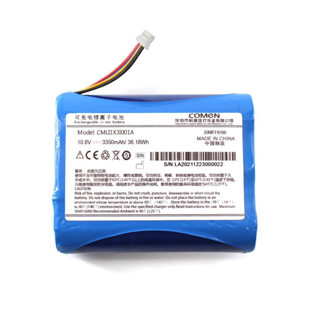 原装 科曼 COMEN CMLI1X3I001A Synhas 10.8V 3350mAh 锂离子电池