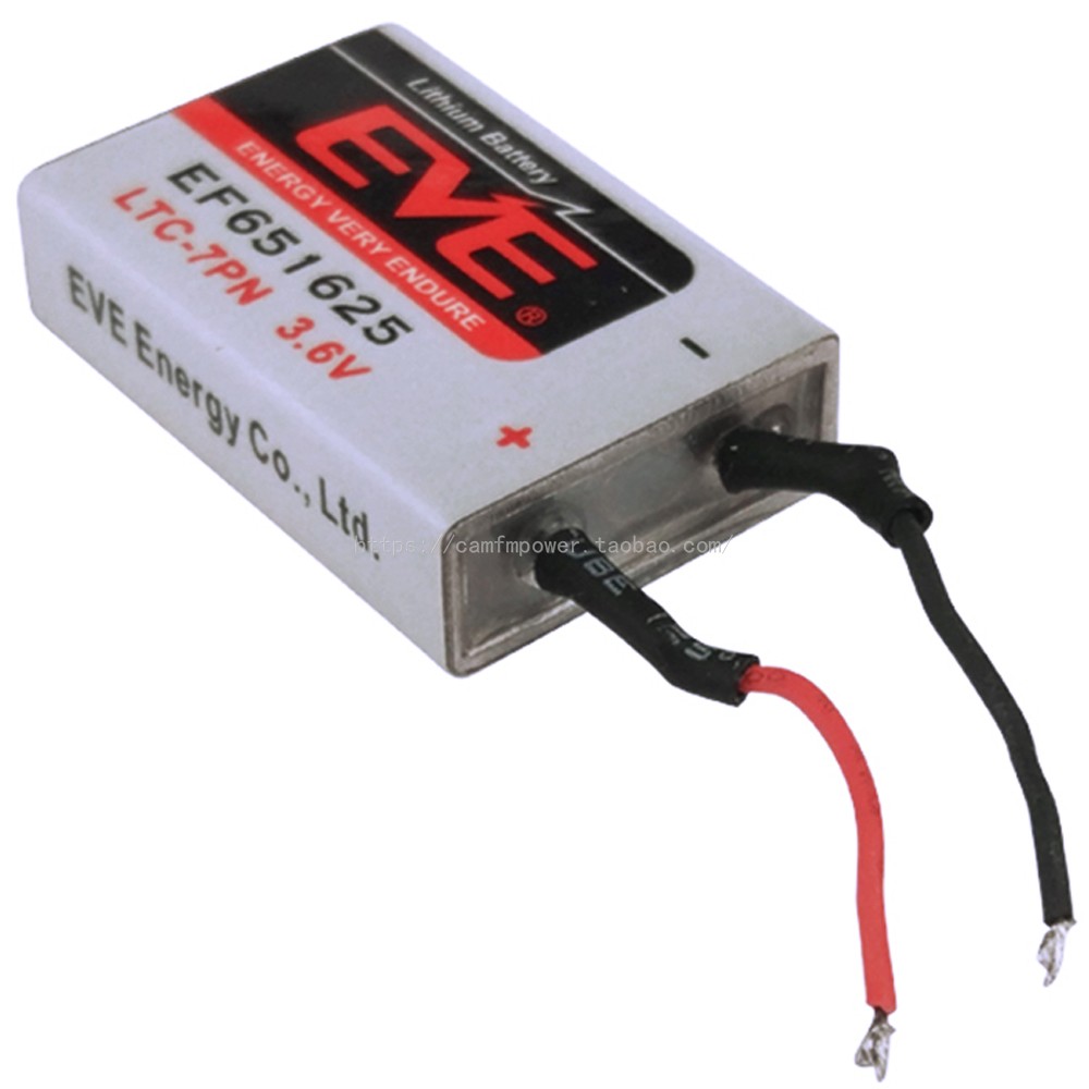 原装 EVE EF651625 LTC-7PN 海德宝印刷机电池 3.6V 锂电池