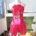 Tạp dề Lady Sexy Người lớn Đam mê Thiết lập Cổ điển Gió Quốc gia Thêu Tạp dề Đồ ngủ Trang phục Đồ lót