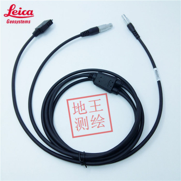 Leica Total Station Y-type data cable Leica Total Station connects external battery and PDA TS06 09 15