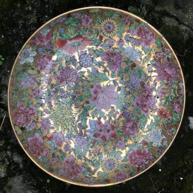 Jingdezhen Ceramics Paste Copyright Vanhua Cultural Leather Factory Cargo Decoration Disk Disk